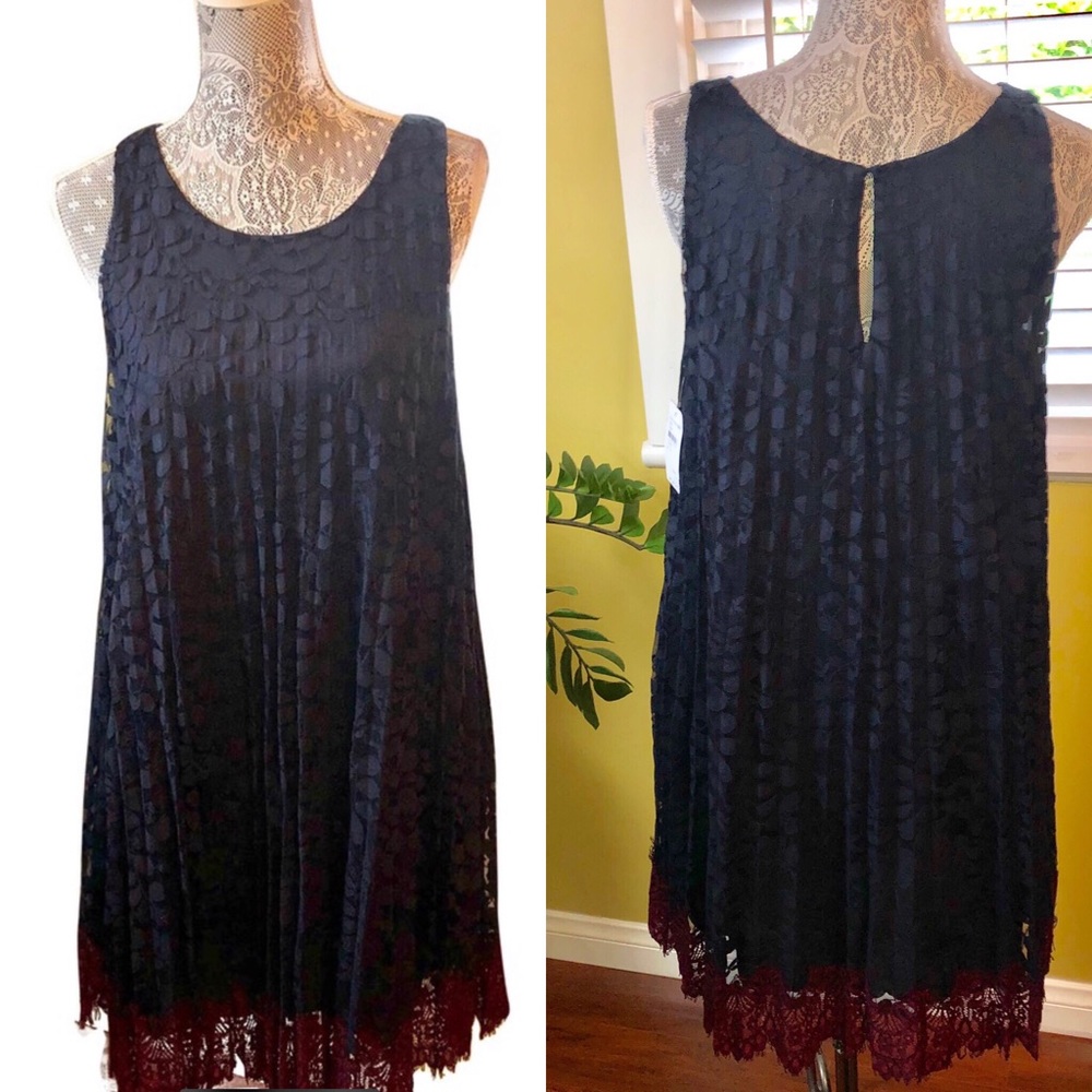 Sold! Max Studio. Sleeveless pleated dress NWT